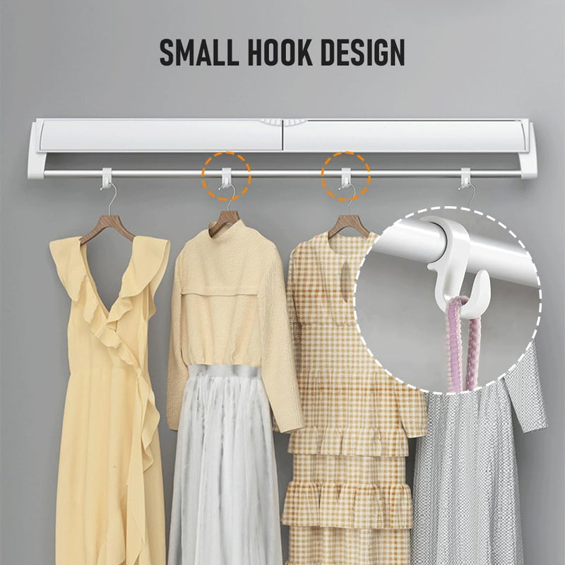 Foldable Wall Clothing Rack 4