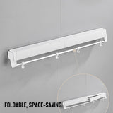 Foldable Wall Clothing Rack 2