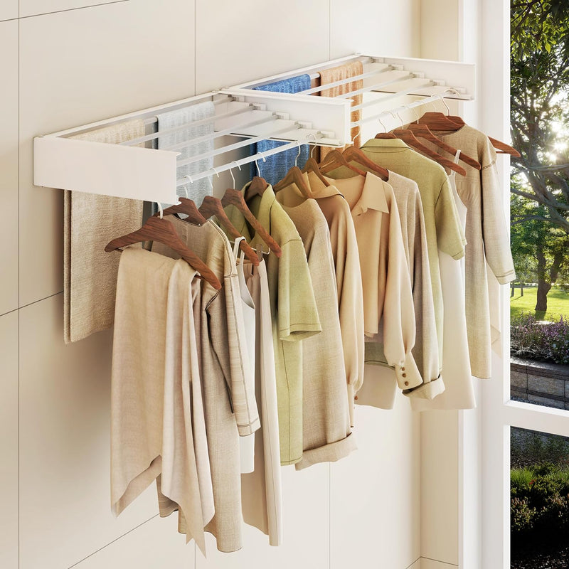 Foldable Wall Clothing Rack 8